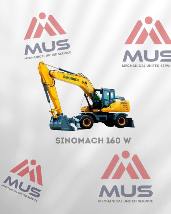 Колёсный екскаватор Sinomach 160