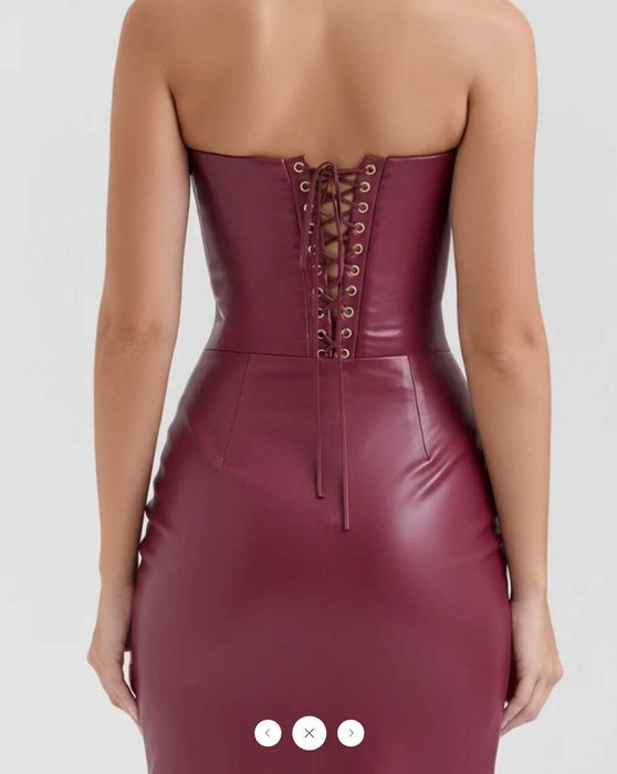 Rochie Vanessa Burgundy