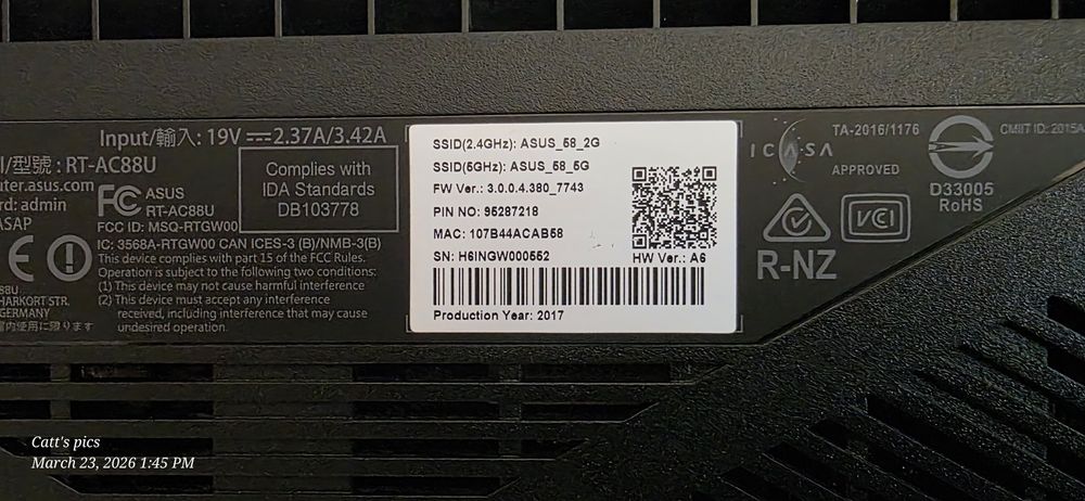 Router ASUS RT-AC88U wireless AC3100