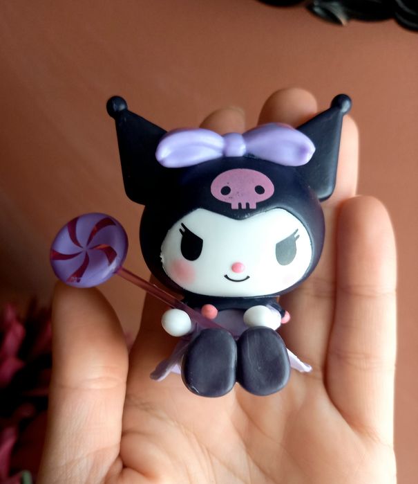 Figurine pt tort figurine decor sanrio kuromi