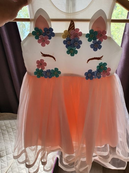 Rochie fete 4-6 ani elegantă