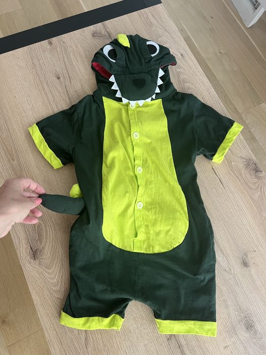 Costum crocodil copii din bumbac 2-4 ani