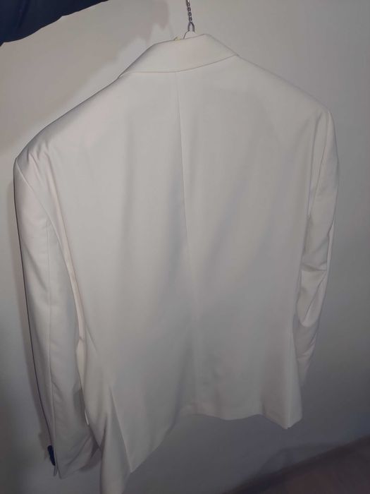 Sacou costum mire alb Lael Fashion