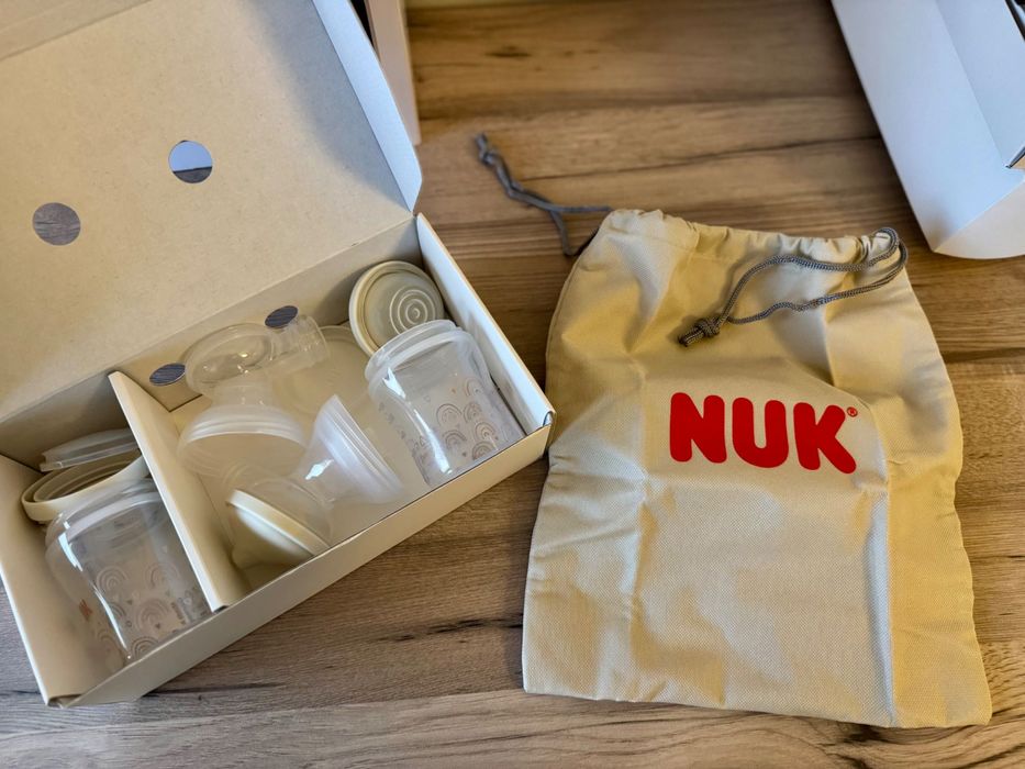 Двойна електрическа помпа за кърма NUK Soft & Easy.