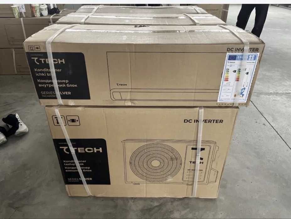 Кондиционер 7TECH 12 со склада доставка бесплатно установка имеется