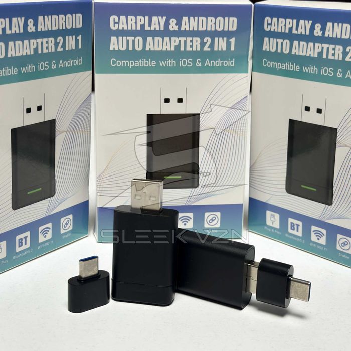 Безжичен CarPlay & Android Auto Адаптер