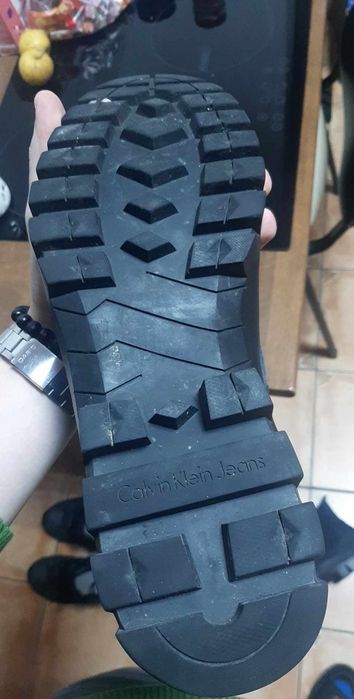 Ghete botine barbati calvin klein hugo piele marime 43 originale