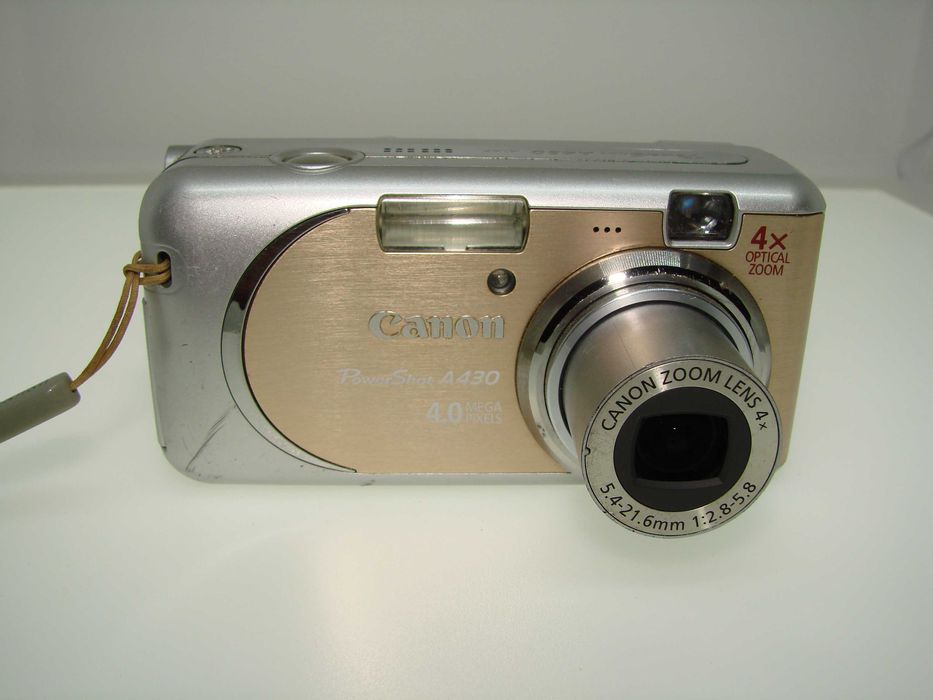 Canon PowerShot A430 - Златен, Винтидж, Работи Отлично