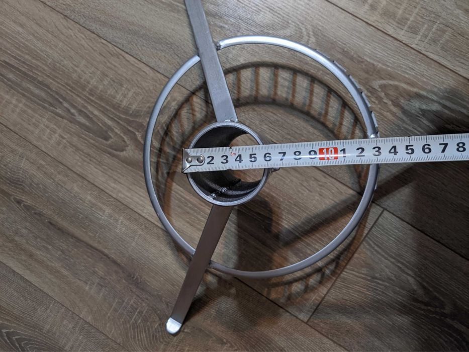 Suport brad din metal, cu 3 brațe, D 54/67 mm