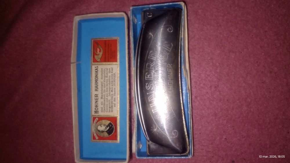 Vintage M.Hohner unsere lieblinge Made in Germany muzicuta