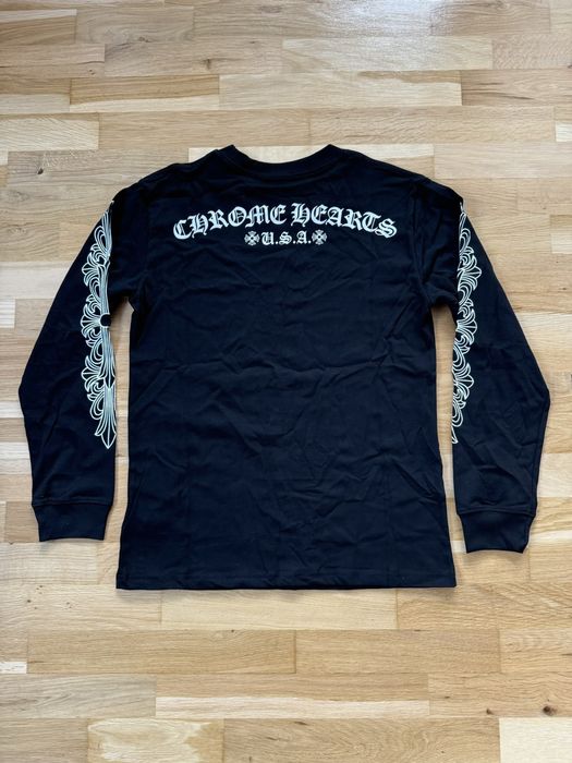 Bluza Chrome Hearts Long Sleeve Negru