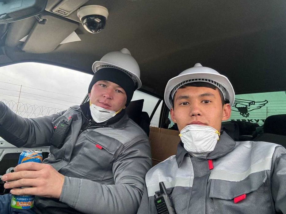 Установка камеры видеонаблюдения и домофона.Бейнебақылау