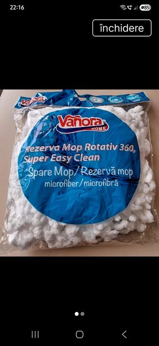 Rezerva mop rotativ