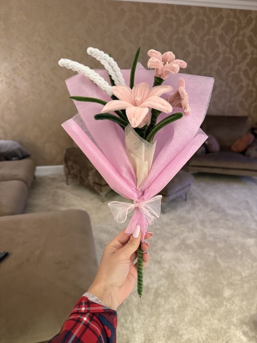 Flori handmade colorate