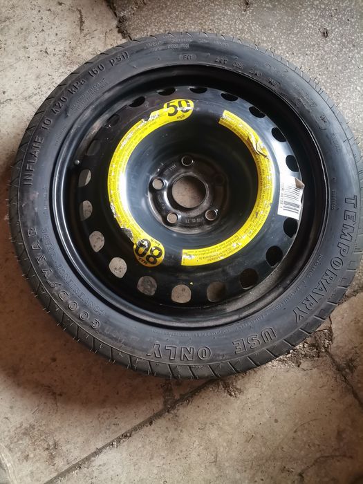 Janta/roată slim Audi skoda Seat T125/80 R17 originala 5x112 et35