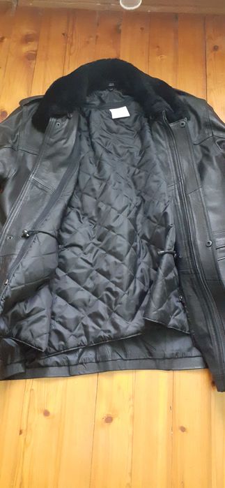 Мъжко Кожено яке/шуба естествена кожа