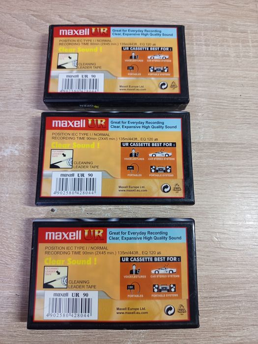 Аудио касети "Maxell"90