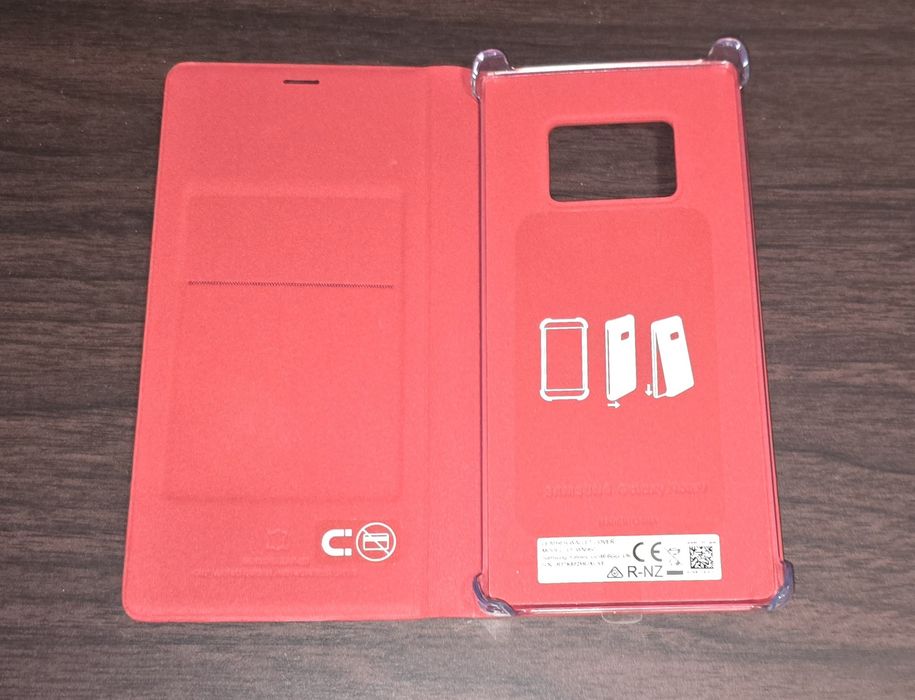 Husa smart activa originala Samsung Leather Wallet Cover Note 9 N960