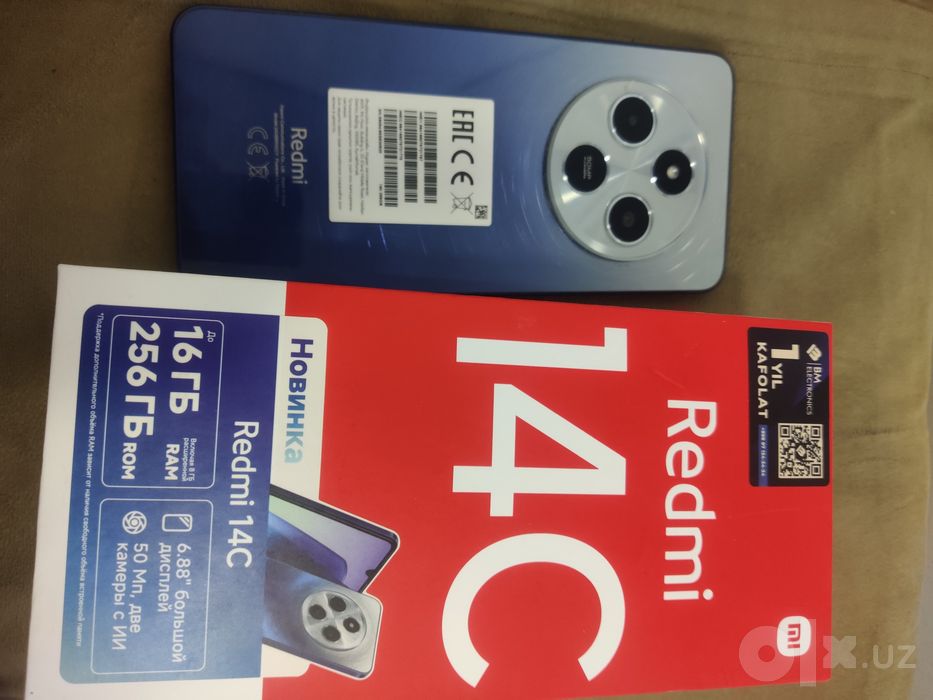 Redmi 14c 16/256 ideal yengidek sotiladi srochna