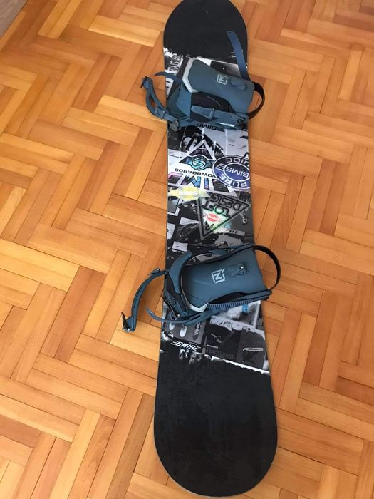 Snowboard/ Сноуборд Sims Shield 156w с Nitro Team Pro автомати L