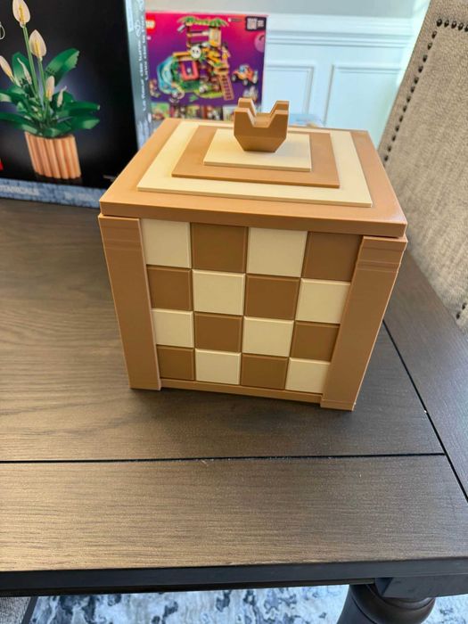 Tabla de Sah Pliabila cu Cutie de Depozitare | 36 Culori la Alegere | Imbinari Magnetice | Print 3D Premium