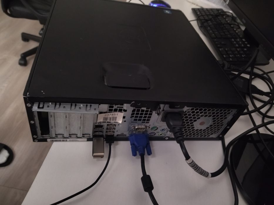 Pc sff HP Compaq 8000 Intel E8400, 8 GB, 500 gb
