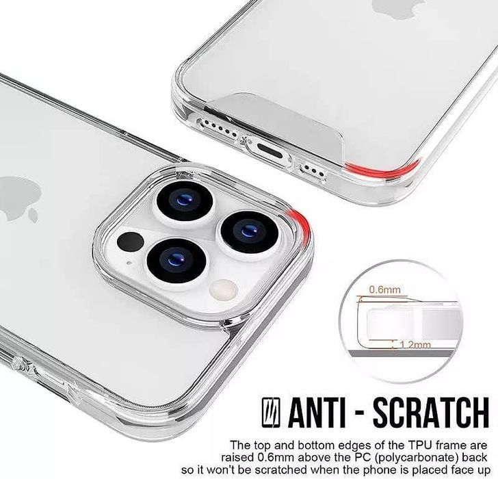 Прозрачен Кейс SPACE CASE за Apple iPhone 16 | 15 Pro | 14 | 13 Mini