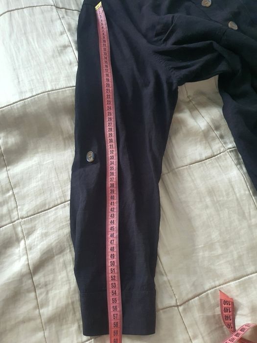 Cămașă damă neagră Chicoree vâscoză si IN oversized XL M L casual office minimalist
