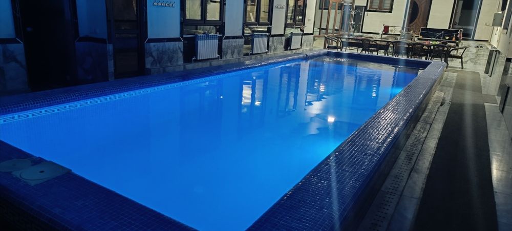 Сауна бассейн,биляард,плестешин ойилавийлар болалалари бн дам олиш учу