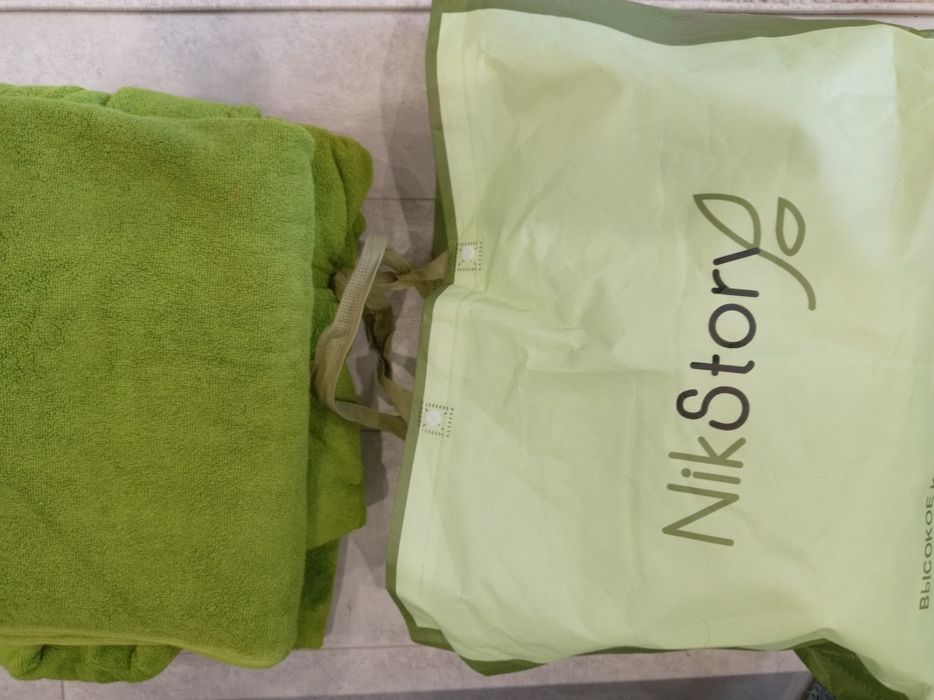 Ванный халат полотенце набор