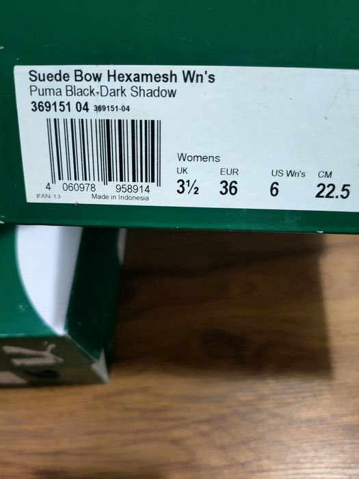 Puma suede bow nr 36