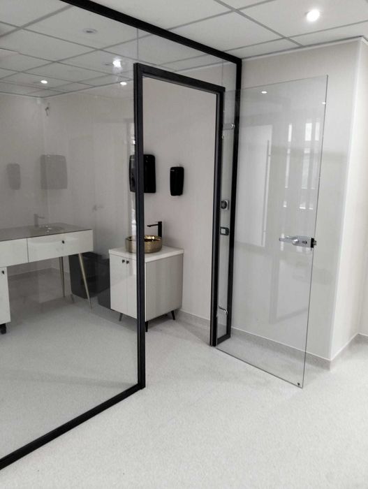 Balustrade din sticla securizata, cabine de dus, sticla laminata Iasi