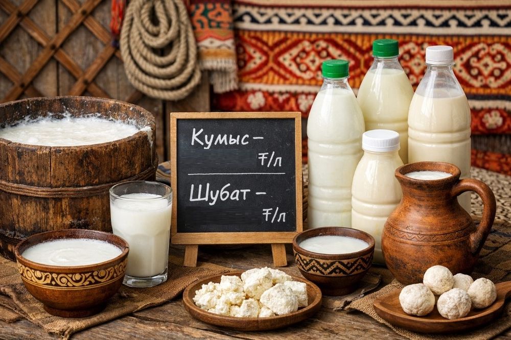 Кымыз, Шұбат, Айран