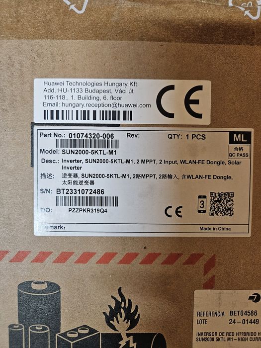 Invertor Huawei Sun 2000-5KTL-M1