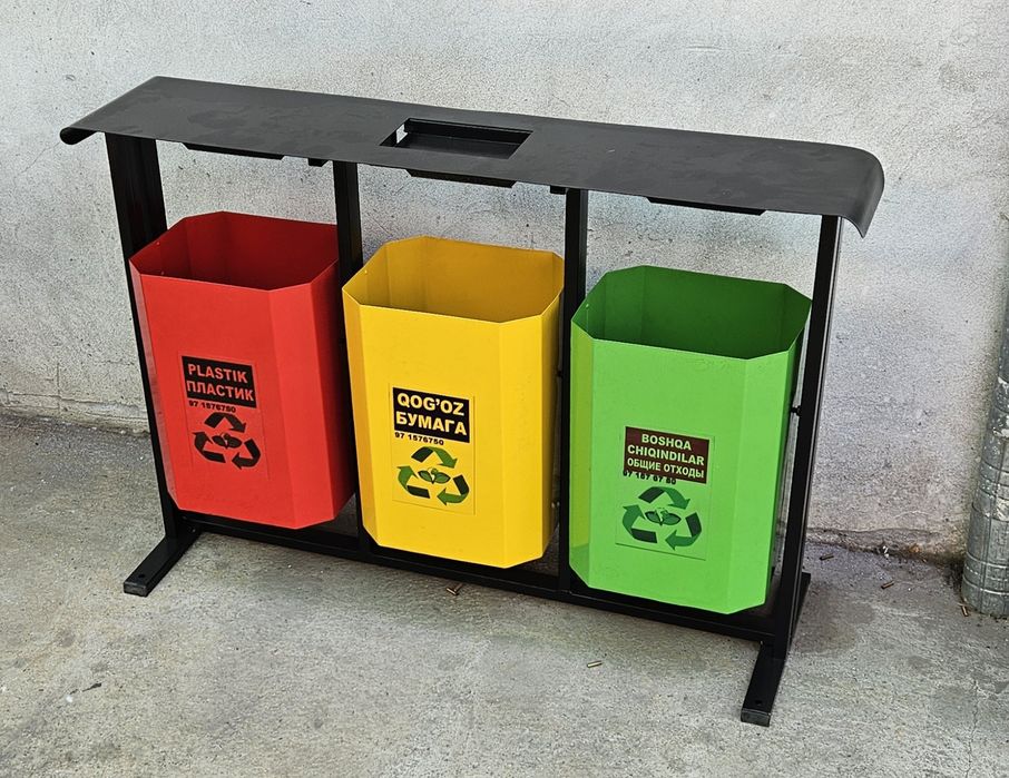 Урна urna konteiner.musr idish musor chelak Супер скидки!!!