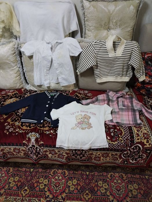 Куртка на девочку,трико, лосины, джемпера, платье...