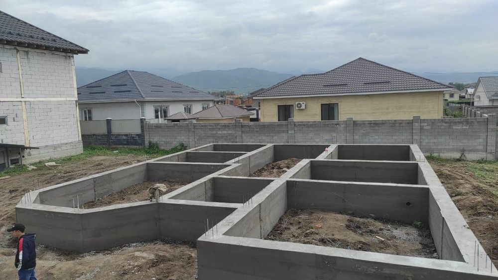 Залифка фундамента