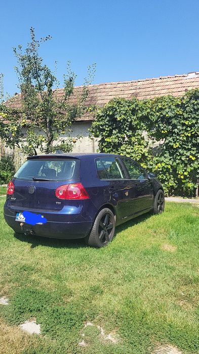 Golf 5 2008 1.9 TDI albastru perlat+jante