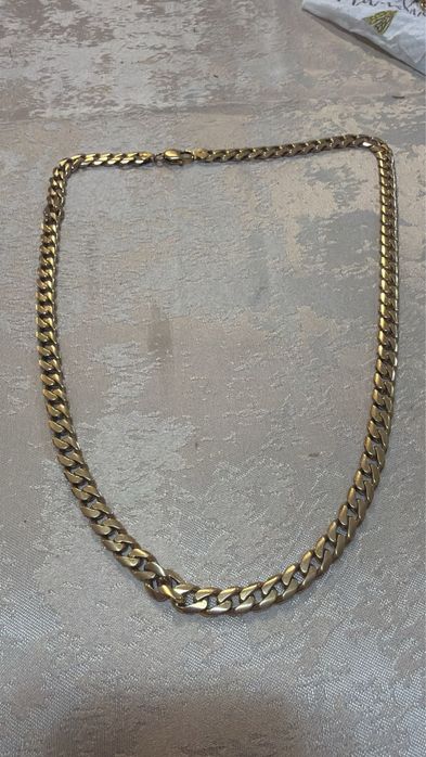 Lanț din aur galben de 18k pentru bărbați, 110g, 65cm