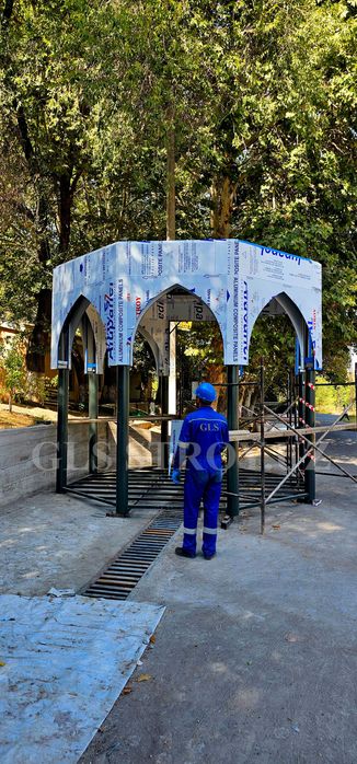 Беседки, навесы, naves, besedka, лексан, стеклянные навесы, пергола