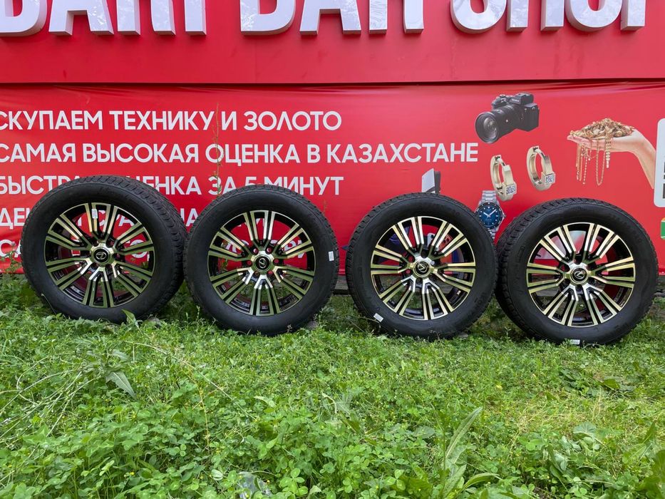 Дискы от Lexus с шинами 275/55 R20