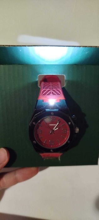 Ръчен часовник Parkside червен