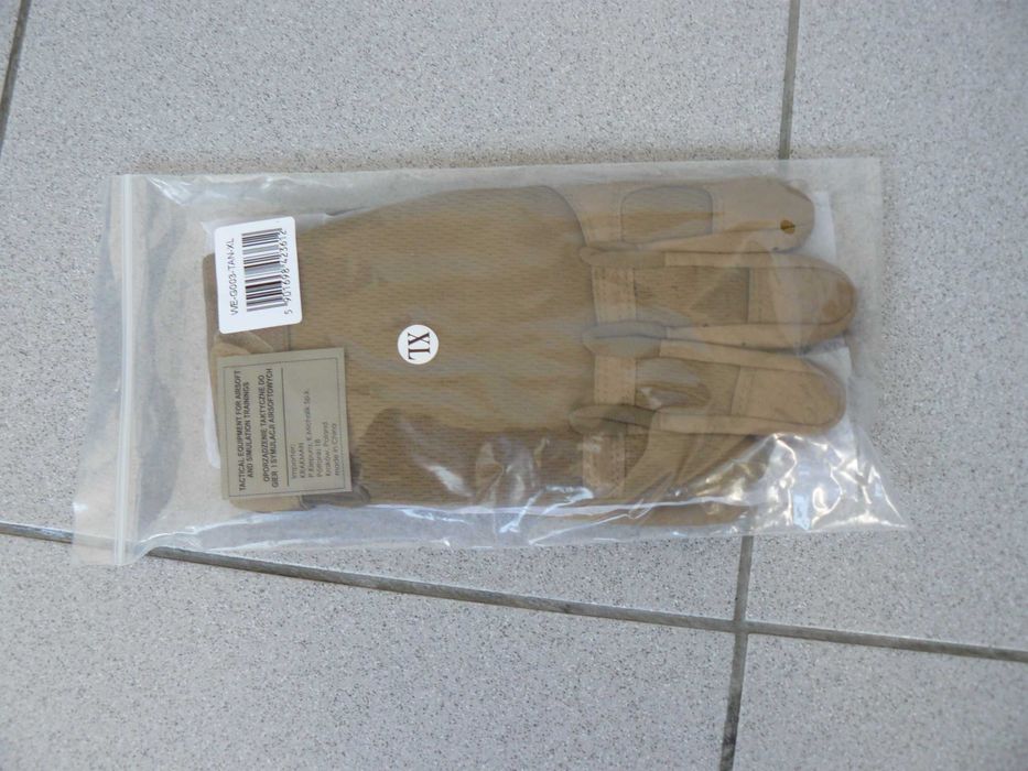 Manusi Tactice Airsoft Shooting Gloves 8FIELDS,Noi,Marime XL,TAN