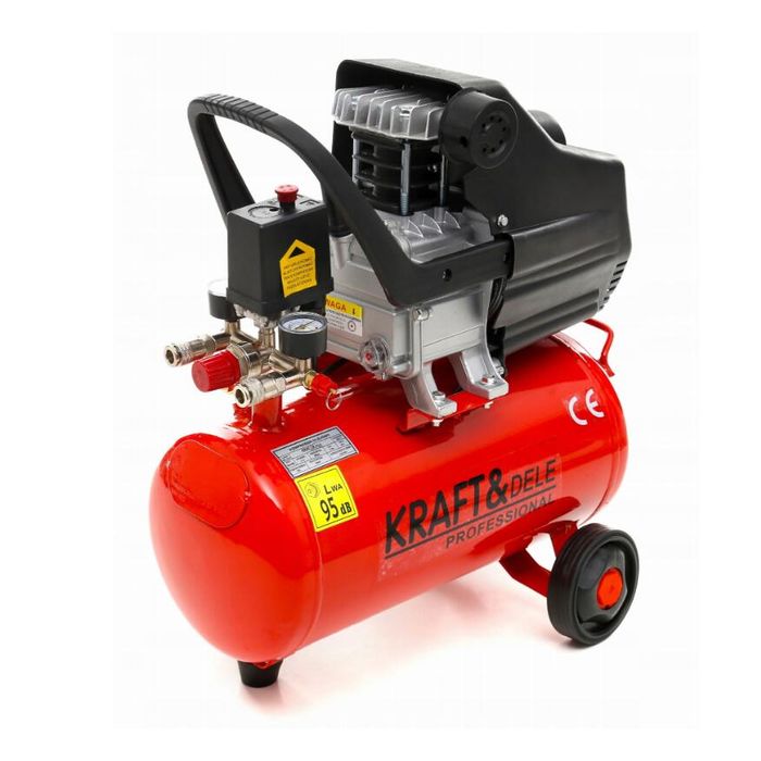 Compresor de aer, 24 litri, 8 bari, 2.8Kw, 140L/min, Kraft