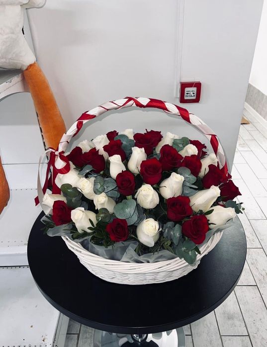 Цветы розы букеты