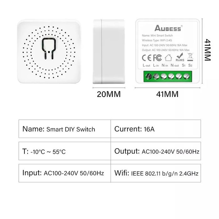 Comutator wifi inteligent