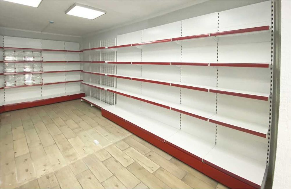 Стеллаж металлический сборный, полка стеллаж, полка металлическая asts