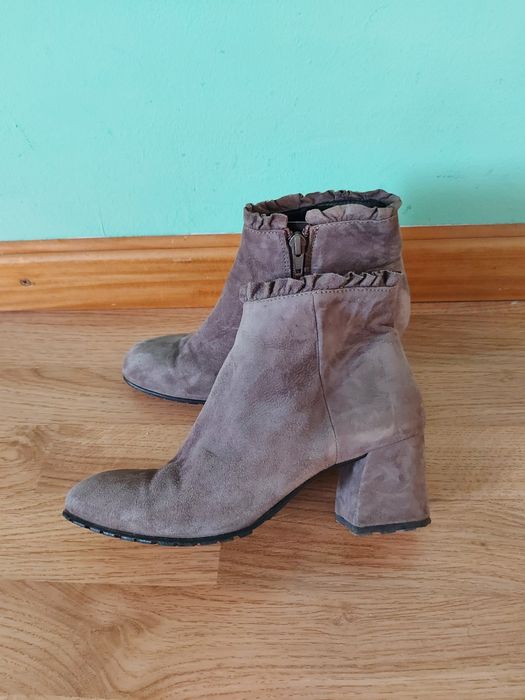 Botine piele intoarsa, 37