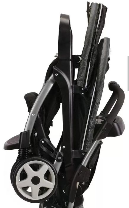 Шикарная коляска для двойни, близнецов, двухместное