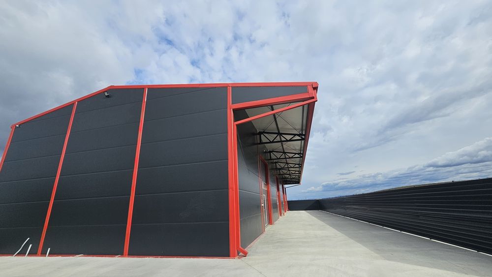Hala industriala noua de inchitiat